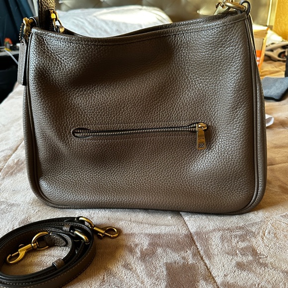 COACH Cary Shoulder Bag Dark Stone - Picture 4 of 5
